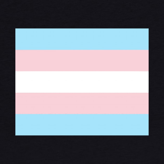 Lineless Trans Flag by WhiteRavenAltar